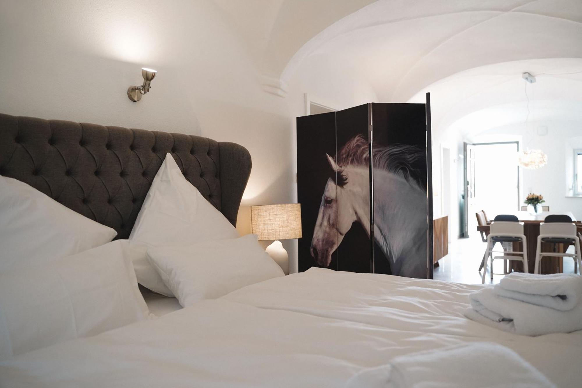 Black Horse Family Apartment - Barrierearm - Pfotenglueck - Familienzeit By Loewenherz Homes Stephanskirchen Esterno foto